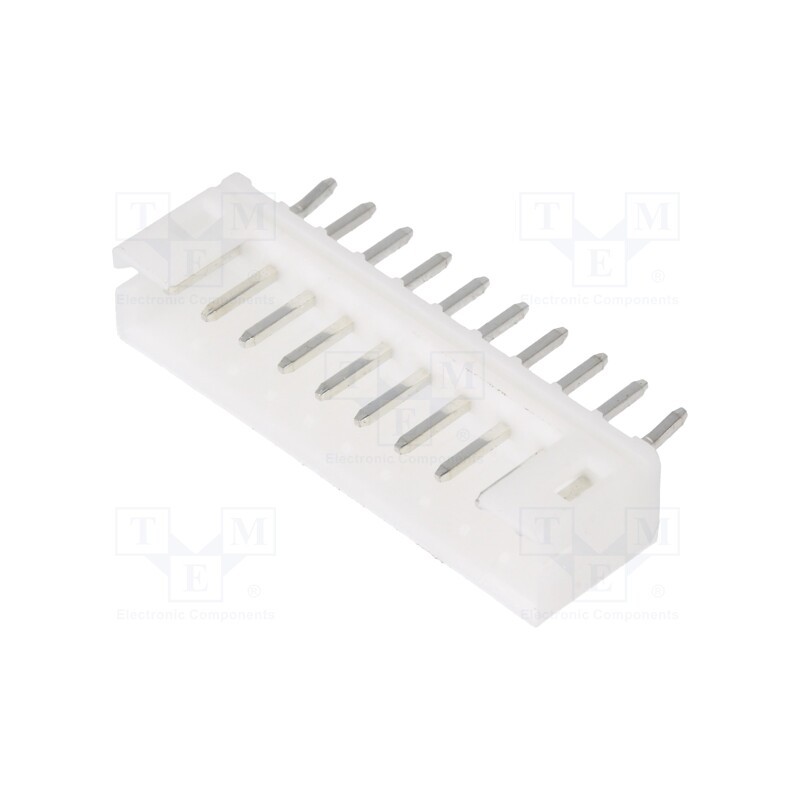 50 pcs : 140-510-415-001 - Socket, wire-board, male, 140, 2mm, PIN: 10, THT, 100V, 2A, tinned