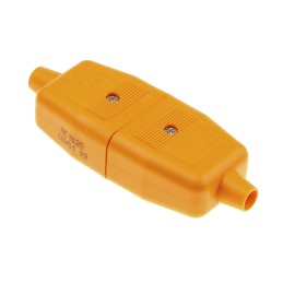 1 pcs - 2 Pole Cable Mount Female, Male Mains Inline Connector Rated At 10A