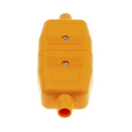 1 pcs - 2 Pole Cable Mount Female, Male Mains Inline Connector Rated At 10A