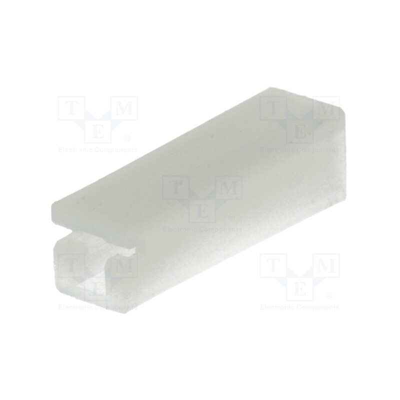 50 pcs : 1-480417-0 - Terminals cover, female, for push-on 2,8mm connectors, ways: 1
