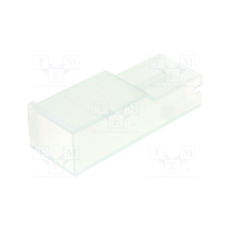 50 pcs : 154719-1 - Terminals cover, female, snap fastener, ways: 1, natural