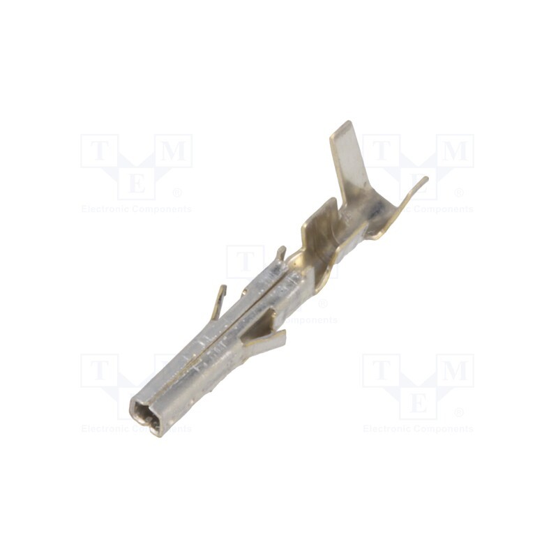 50 pcs : 1586315-1 - Contact, female, tinned, 0.2÷0.8mm2, 24AWG÷18AWG, VAL-U-LOK, 9A