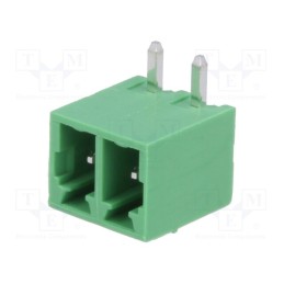 50 pcs : 15EDGRC-3.81-02P-14-00A(H) - Pluggable terminal block, 3.81mm, ways: 2, angled 90°, socket