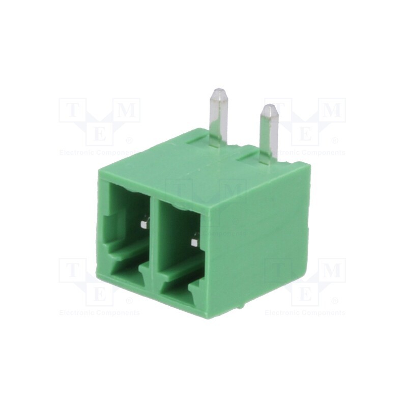 50 pcs : 15EDGRC-3.81-02P-14-00A(H) - Pluggable terminal block, 3.81mm, ways: 2, angled 90°, socket