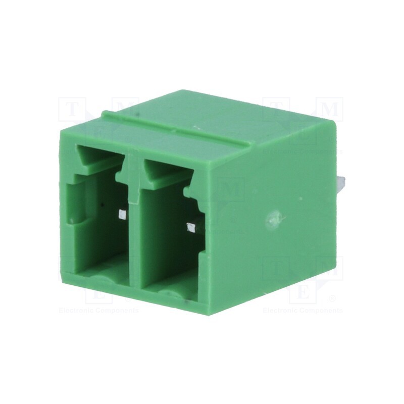 50 pcs : 15EDGVC-3.81-02P-14-00A(H) - Pluggable terminal block, 3.81mm, ways: 2, straight, socket, male
