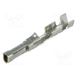 50 pcs : 16020086 - Contact, female, tinned, 24AWG÷22AWG, SL, cut from reel, crimped
