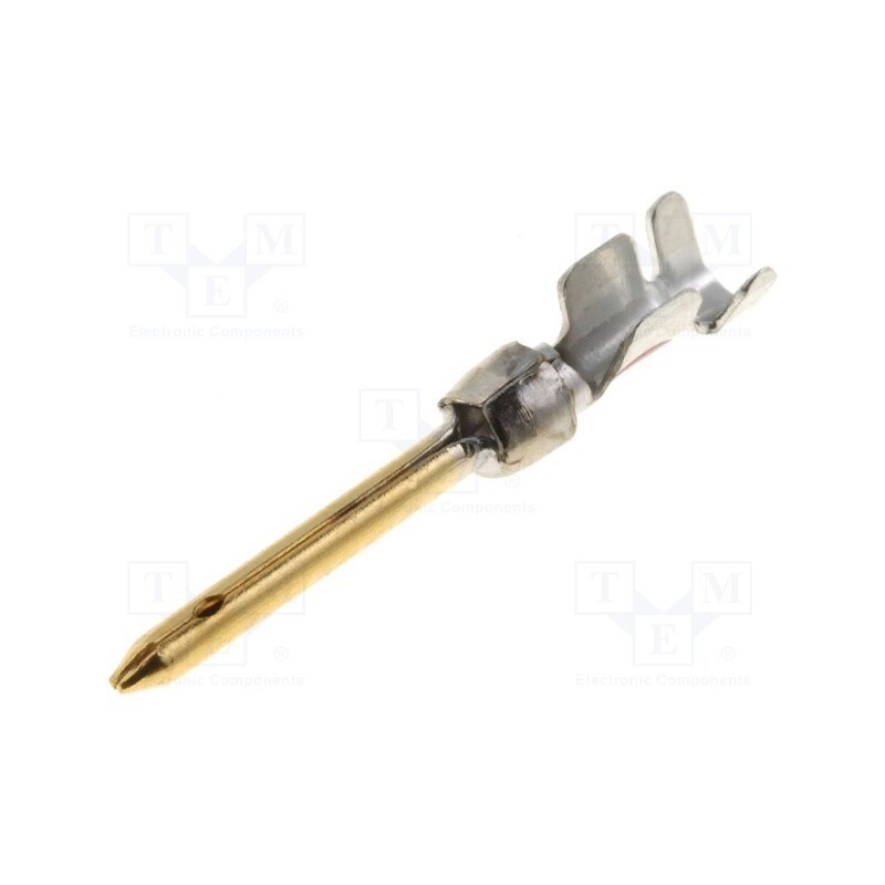 50 pcs : 166293-1 - Contact, male, copper alloy, gold-plated, 0.2÷0.56mm2, AMPLIMITE