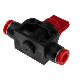 1 pcs - Norgren Flow Controller Pneumatic Manual Control Valve Pneufit C Series, Push In 6 mm, III B