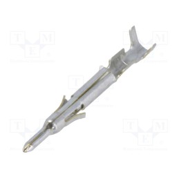 50 pcs : 170363-1 - Contact, male, brass, tinned, 0.12÷0.3mm2, 26AWG÷22AWG, bulk, 7A