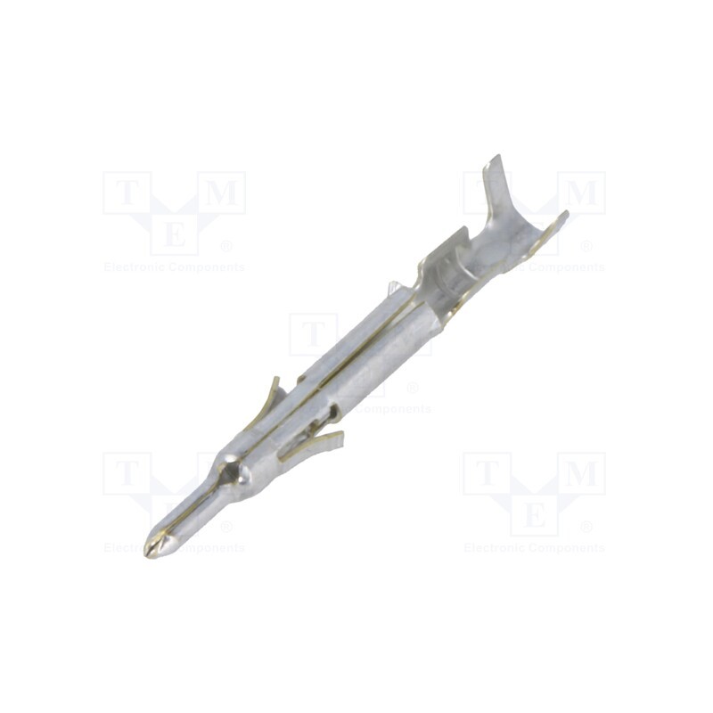 50 pcs : 170363-1 - Contact, male, brass, tinned, 0.12÷0.3mm2, 26AWG÷22AWG, bulk, 7A