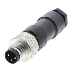 1 pcs - Molex Circular Connector, 3 Contacts, Cable Mount, M8 Connector, Socket, Male, IP65, IP67, Nano-Change Series
