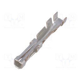 50 pcs : 182206-2 - Contact, female, tinned, 26AWG÷22AWG, AMPMODU MOD II, 2.54mm