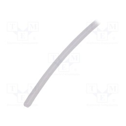 10 m : GBS024BTR - Heat shrink sleeve, glueless, 2: 1, 2.4mm, polyolefine, reel