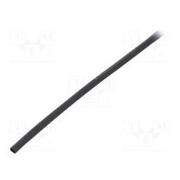 10 pcs : GBS032SNE - Heat shrink sleeve, glueless, 2: 1, 3.2mm, L: 1m, polyolefine