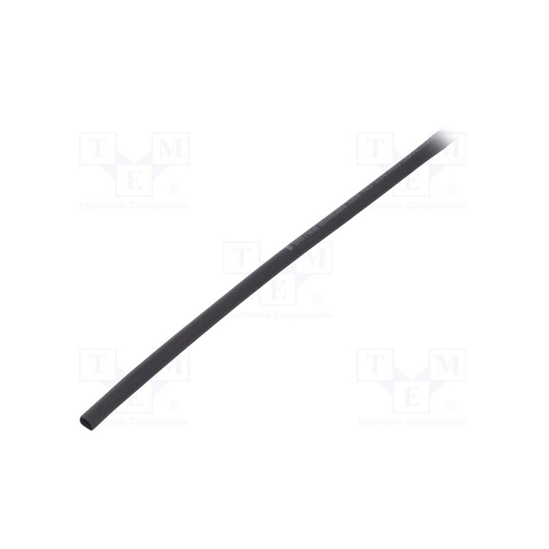 10 pcs : GBS032SNE - Heat shrink sleeve, glueless, 2: 1, 3.2mm, L: 1m, polyolefine