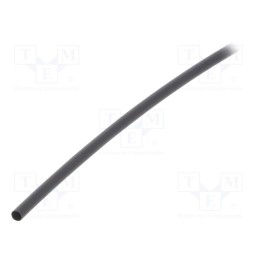10 pcs : GBS048SNE - Heat shrink sleeve, glueless, 2: 1, 4.8mm, L: 1m, polyolefine