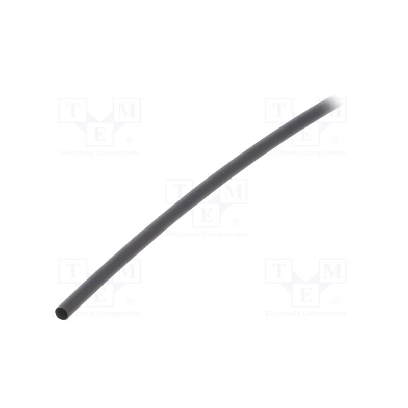 10 pcs : GBS048SNE - Heat shrink sleeve, glueless, 2: 1, 4.8mm, L: 1m, polyolefine