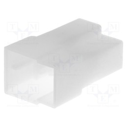 50 pcs : 200.030W - Terminals cover, male, for push-on 6.3mm connectors with lock