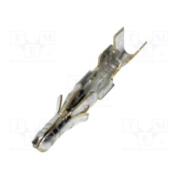 50 pcs : 2092118 - Contact, male, tinned, 22AWG÷18AWG, Standard .093', bulk, crimped