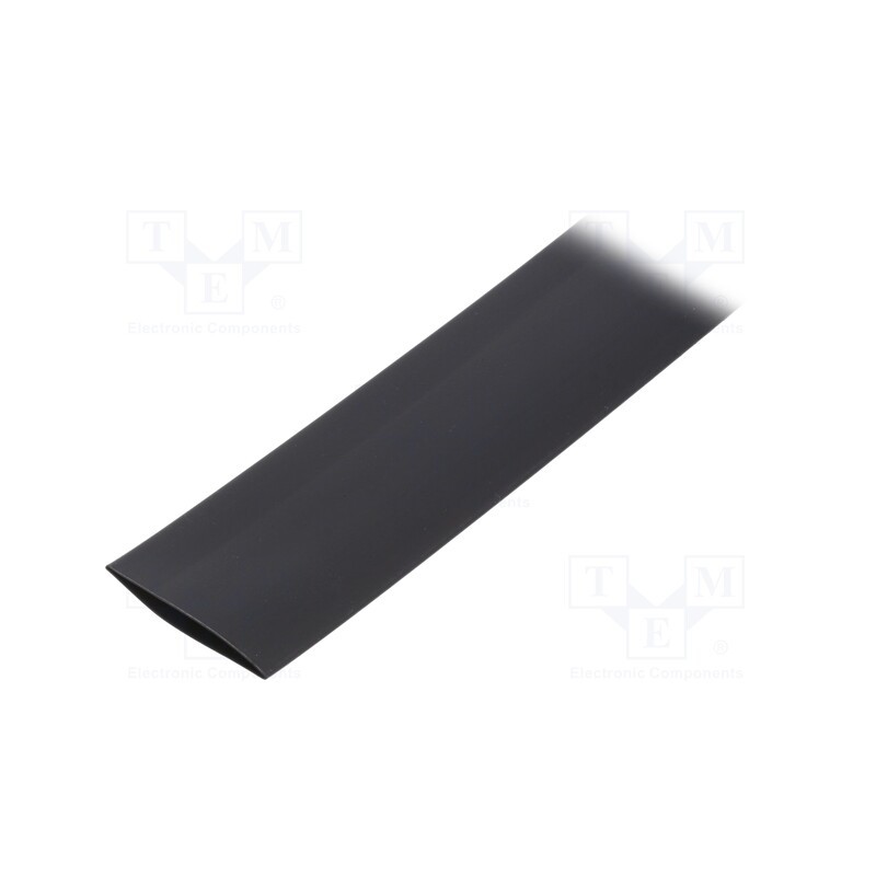 10 pcs : GBS254SNE - Heat shrink sleeve, glueless, 2: 1, 25.4mm, L: 1m, polyolefine