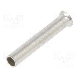 100 pcs : 216-142 - Tip: bootlace ferrule, non-insulated, 0.75mm2, 10mm, tinned