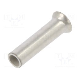 100 pcs : 216-152 - Tip: bootlace ferrule, non-insulated, 0.34mm2, 5mm, tinned