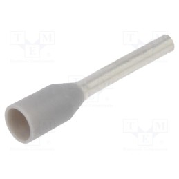 100 pcs : 216-242 - Tip: bootlace ferrule, insulated, 0.75mm2, 10mm, tinned, crimped