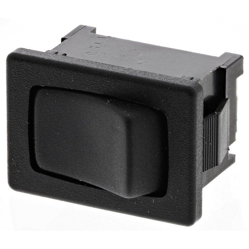 1 pcs - Marquardt Single Pole Normally Open (SPNO), Momentary Rocker Switch Panel Mount