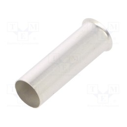 50 pcs : 216-413 - Tip: bootlace ferrule, non-insulated, 25mm2, 25mm, tinned, crimped