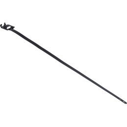 1 Bag of 100 - RS PRO Cable Tie, Releasable, 330mm x 10 mm, Black 316 Stainless Steel, Pk-100