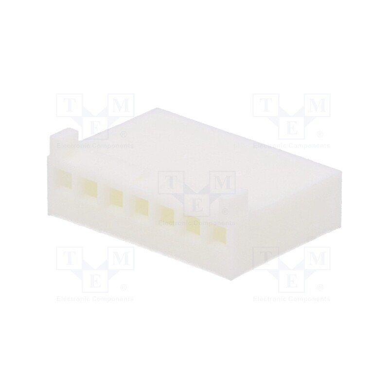 50 pcs : 22/01/3077 - Plug, wire-board, female, KK 254, 2.54mm, PIN: 7, w/o contacts