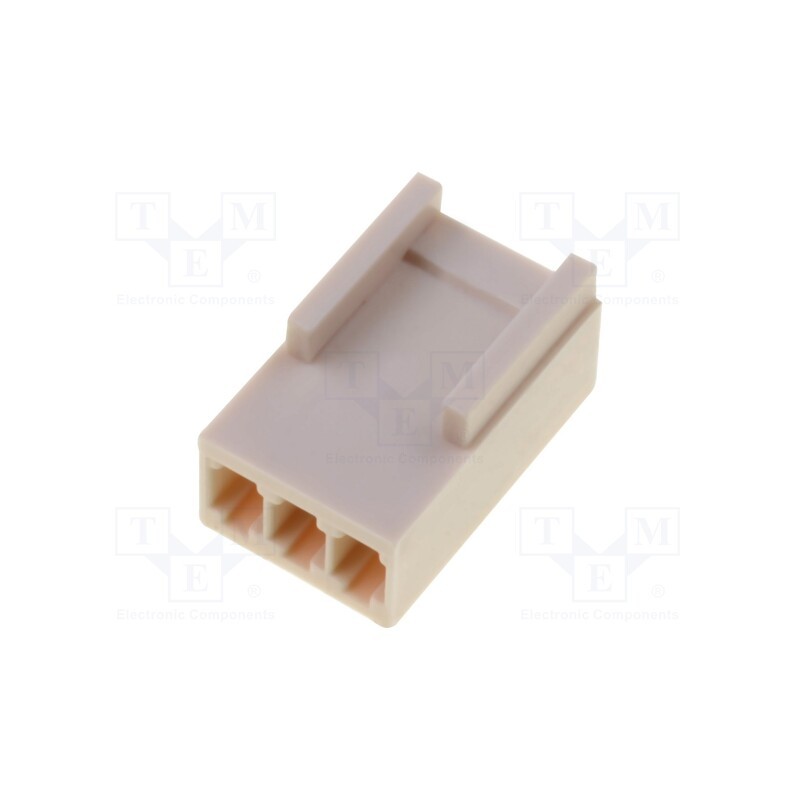 50 pcs : 22011032 - Plug, wire-board, female, 2.5mm, PIN: 3, w/o contacts, for cable
