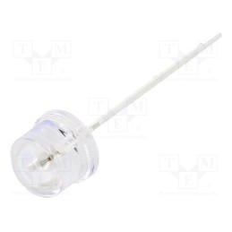 10 pcs : OSO5PA87A1A - LED, 8mm, orange, 2180÷3000mcd, 100°, Front: convex, 1.8÷2.6V