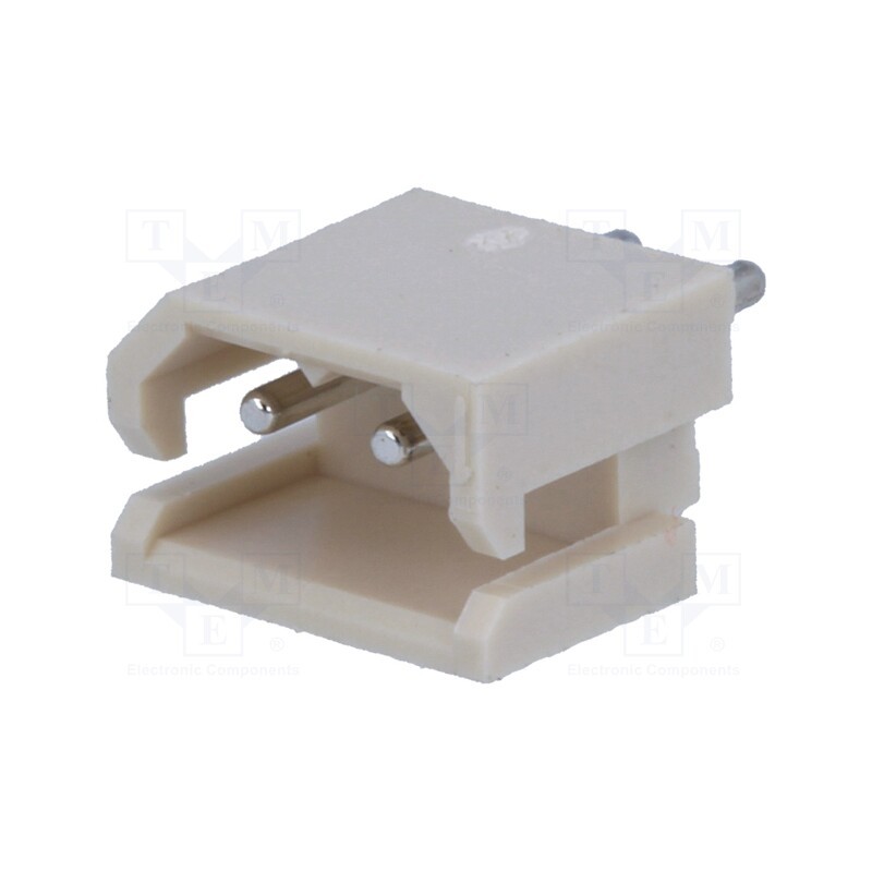 50 pcs : 22035025 - Socket, wire-board, male, Mini-SPOX, 2.5mm, PIN: 2, THT, 3A, tinned