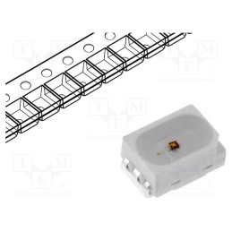 20 pcs : OF-SMD3020Y - LED, SMD, 3020, yellow, 210÷280mcd, 3x2x1.3mm, 120°, 1.8÷2V, 20mA