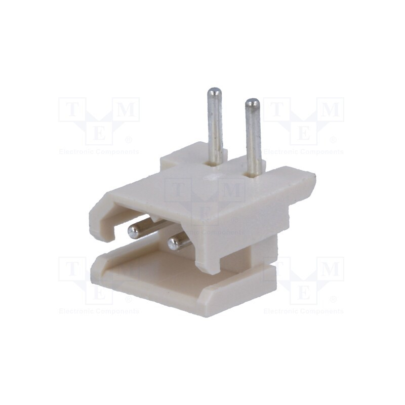 50 pcs : 22057025 - Socket, wire-board, male, Mini-SPOX, 2.5mm, PIN: 2, THT, 3A, tinned