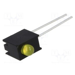10 pcs : OPL-3004YD-60-H1A - LED, in housing, yellow, 3mm, No.of diodes: 1, 20mA, 60°, 2.1÷2.5V