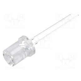 10 pcs : OS5OPM83C1A - LED, 8mm, orange, 250÷500mcd, 120°, Front: recessed, 1.8÷2.6V