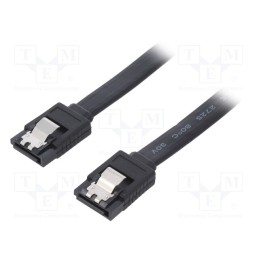 10 pcs : 50582 - Cable: SATA, SATA plug,both sides, 0.5m, SATA III