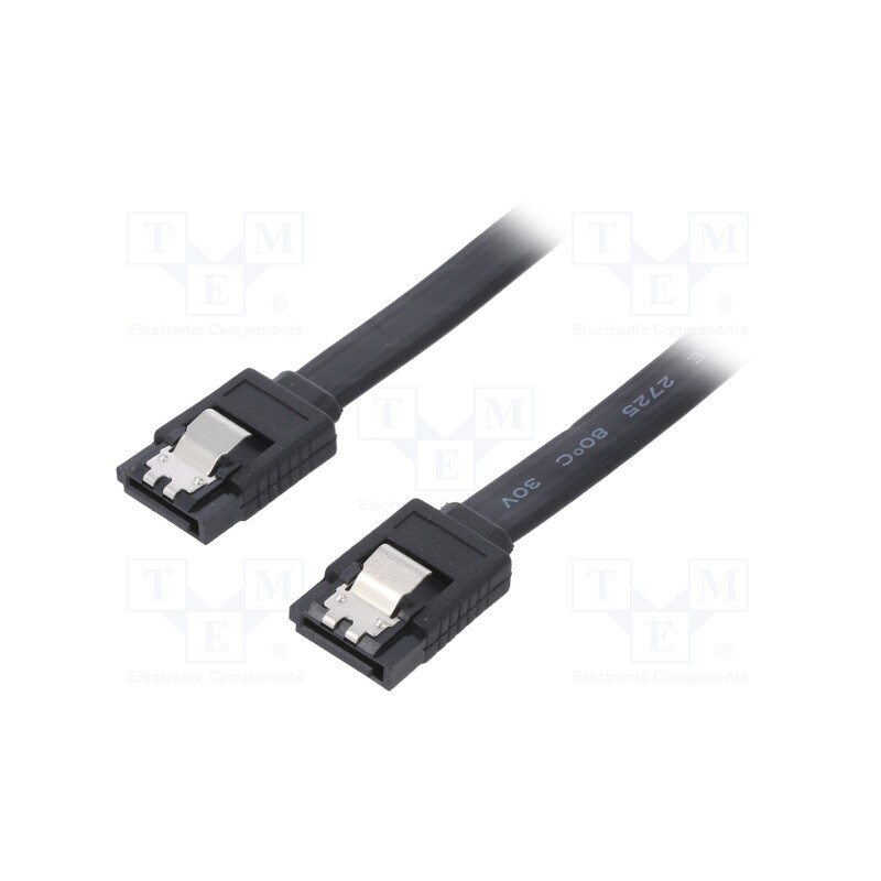 10 pcs : 50582 - Cable: SATA, SATA plug,both sides, 0.5m, SATA III
