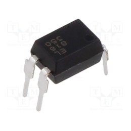 10 pcs : EL816 - Optocoupler, THT, Ch: 1, OUT: transistor, Uinsul: 5kV, Uce: 80V, DIP4