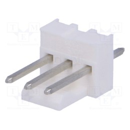50 pcs : 22232031 - Socket, wire-board, male, KK 254, 2.54mm, PIN: 3, snapped-in, THT