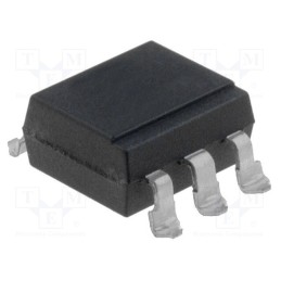 10 pcs : TIL111XSM - Optocoupler, SMD, Ch: 1, OUT: transistor, Uinsul: 5.3kV, Uce: 70V