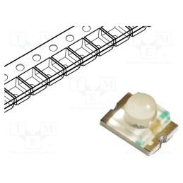10 pcs : KPD-3224SYC-J3 - LED, SMD, 3224, yellow, 2500÷3600mcd, 3.2x2.4x2.4mm, 20°, 2÷2.5V