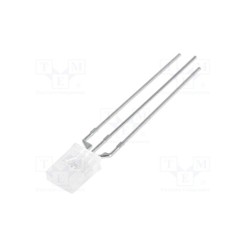 20 pcs : LL-259UYUGM1G-C-Y22B-2B - LED, rectangular, 5x2mm, bicolour, yellow/green, 20÷30mcd, 120°