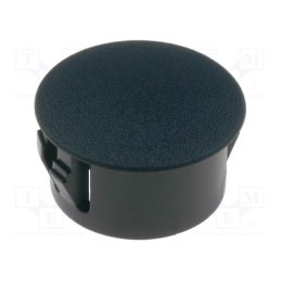 10 pcs : FIX-M16 - Stopper, polyamide, Wall thick: 3.3mm, H: 10.6mm, black