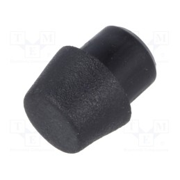 10 pcs : GF1-ESS - Quick mounting foot, Ø: 9mm, H: 5mm, PVC