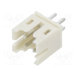 50 pcs : 2SHD-C-04-TS - Socket, wire-board, male, 2mm, PIN: 4, THT, 100V, 2A, straight