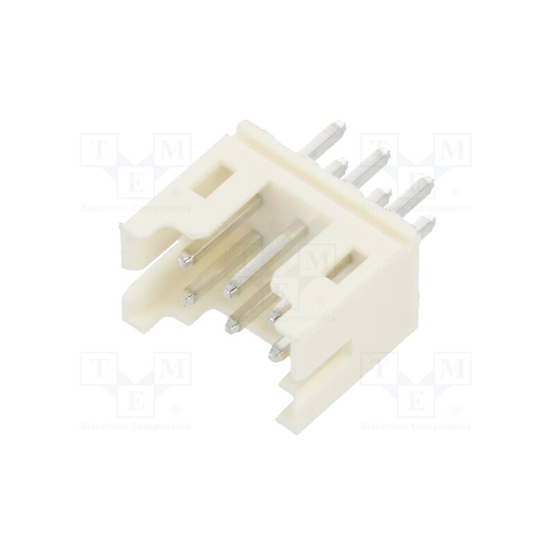 50 pcs : 2SHD-C-06-TS - Socket, wire-board, male, 2mm, PIN: 6, THT, 100V, 2A, straight