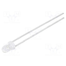 20 pcs : LTL1CHKGKNN - LED, 3mm, green, 140÷310mcd, 45°, Front: convex, 2.1÷2.4V